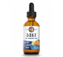 Витамин Д3 К2 жидкий с цитрусами D3 K2 DropIns 125mcg - 2 oz Citrus