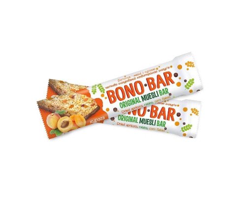 Bono Bar Original Muesli - 40g Apricots (Поштучно)