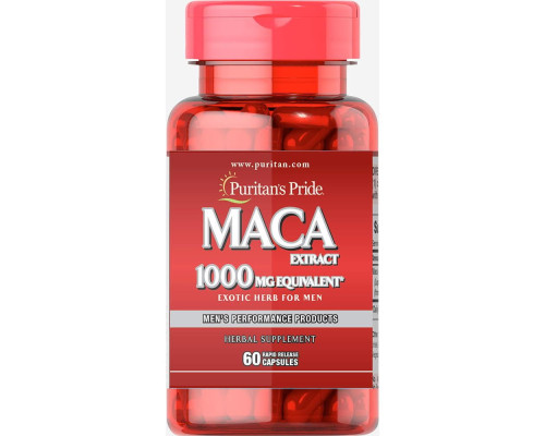 Maca 1000 mg Exotic Herb for Men - 60 caps