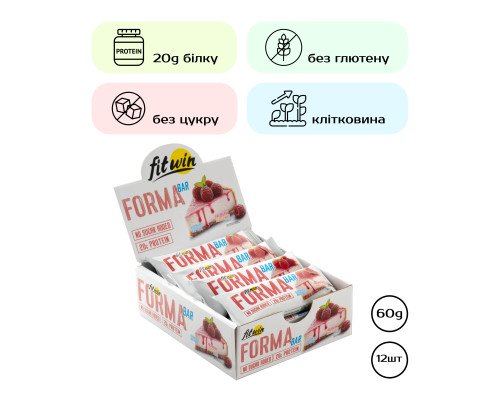 Forma Bar - 12x60g Raspberry Cheesecake