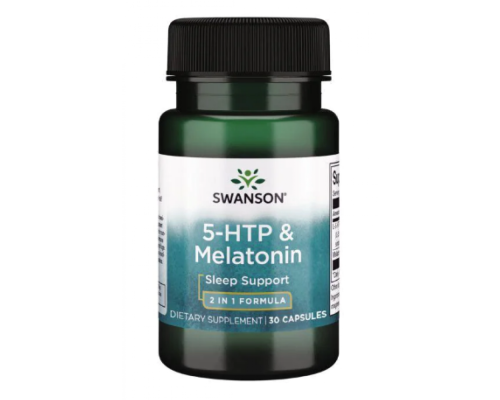 Ultra 5-HTP Melatonin - 30 veg caps