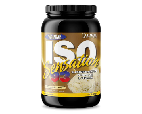 ISO Sensation 2lb - 910g Banana Ice Cream
