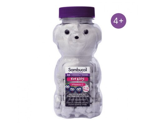 Kids Teddies - 60 chewable tabs