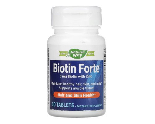Biotin Forte 3 mg - 60 tabs