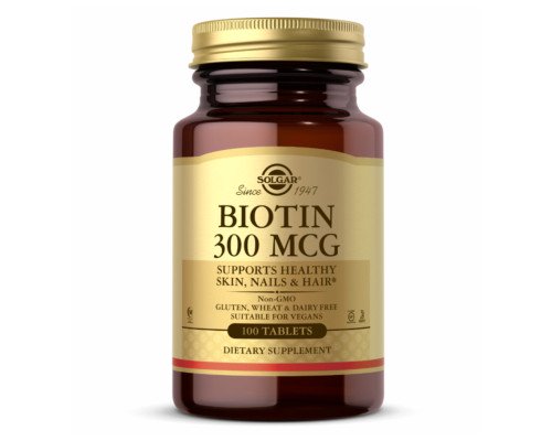 Biotin 300 mcg - 100 Tabs