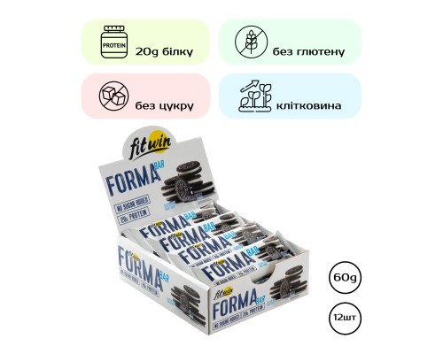 Forma Bar - 12x60g Cookies and Cream