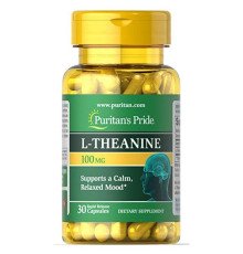 L-Теанин, L-Theanine 100 mg - 30 caps
