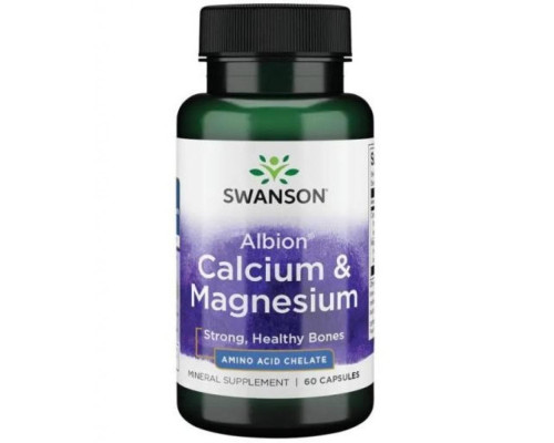 Chelated Calcium Magnesium - 60 caps