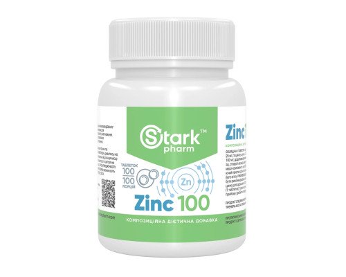 Stark Zinc 100mg - 100tabs