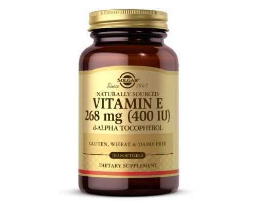 Vitamin E 400 IU d-Alpha Tocopherol - 100 Softgels