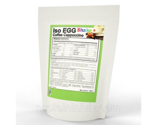 Iso EGG Shake + 1000 g Coffee-cappuccino