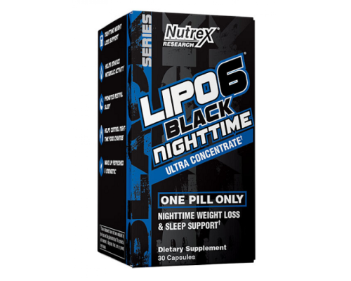 Lipo 6 Black NightTime Ultra Concentrate - 60 caps