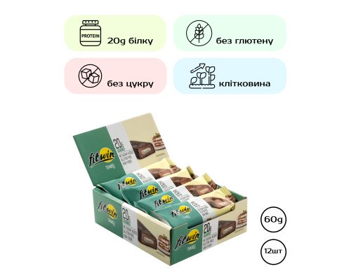 FitWin - 12х60g Tiramisu