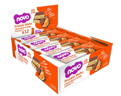 Protein Wafer bar - 12x40g Chocolate Orange