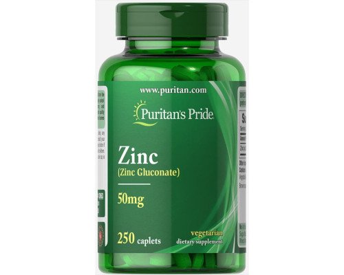 Zinc 50 mg - 250 Caplets