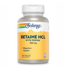 Бетаїн Betaine HCl 250mg - 180 vcaps