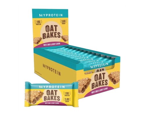 Oat Bakes - 12x75g White Choc & Berry Flavour