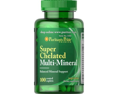 Super Chelated Multi Mineral - 100 caps