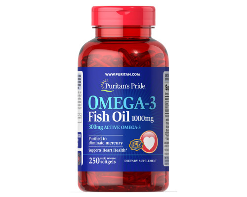 Omega 3 1000mg - 250softgels