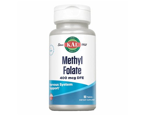 Метилфолат В-9 Methyl Folate 400mcg - 90 tabs