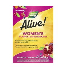 Alive!® Women's Complete Multivitamin - 50 tabs