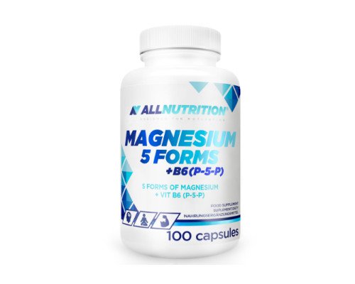 MAGNESIUM 5 FORMS + B6(P-5-P) - 100 caps