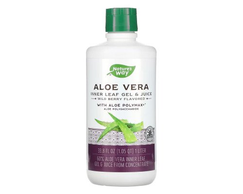 Aloe Vera Gel & Juice (Berry) - 1000 ml