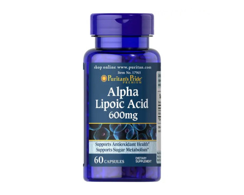 Alpha Lipoic Acid 600mg - 60 caps