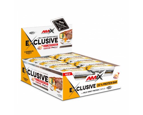 Exclusive Protein Bar - 12x85g Carribean Punch