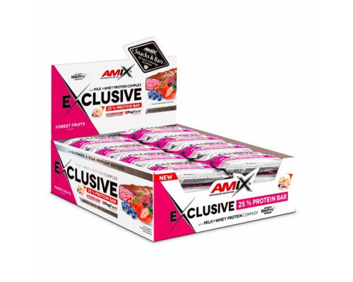 Exclusive Protein Bar - 12x85g Forest fruit