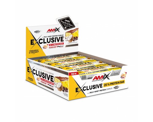 Exclusive Protein Bar - 12x85g Pineapple-Coconut