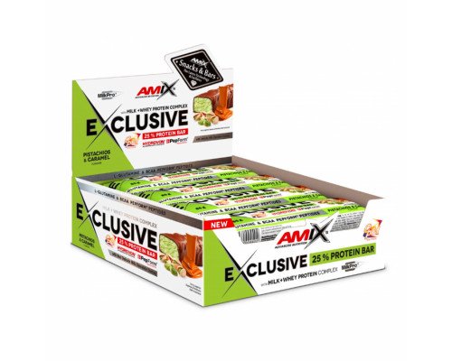 Exclusive Protein Bar - 12x85g Pistachio Caramel
