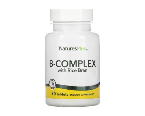 В-комплекс с рисом B-Complex with Rice Bran - 90 tabs