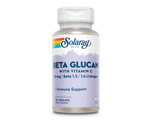 Beta Glucan with Vitamin C 10mg - 60 vcaps