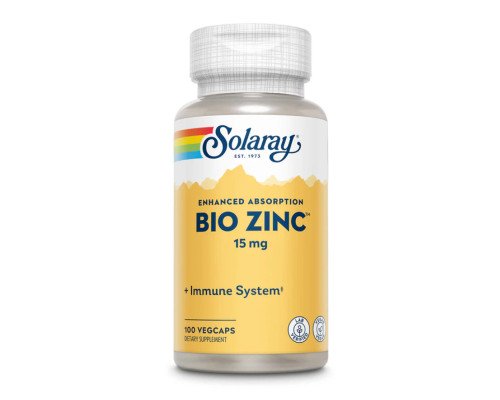 Bio Zinc 15mg - 100 vcaps