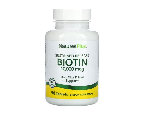 Біотин Biotin 10000 mcg - 90 tabs