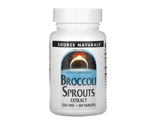Броколі екстракт паростків  Broccoli Sprouts Extract 250mg - 60 tabs