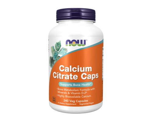Calcium Citrate Caps - 240 vcaps