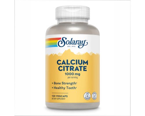 Кальцій цитрат Calcium Citrate 1000mg - 120 vcaps