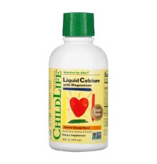 Calcium with Magnesium Liquid - 473ml Orange