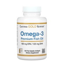 Omega-3 Premium Fish Oil 180mg - 100 softgels