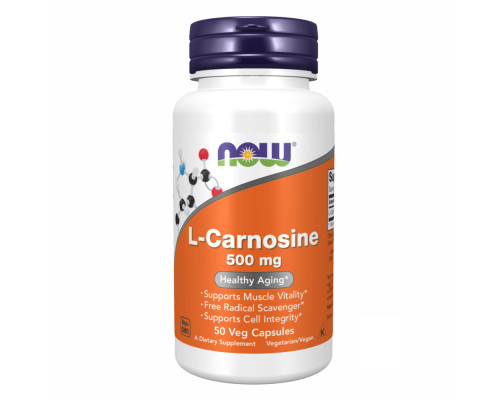 Carnosine 500mg - 50 vcaps