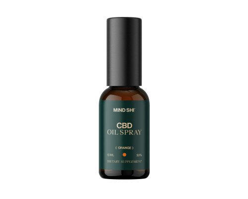 CBD Isolate MCT Tincture Orange 10ml 3000mg (30%) - 10ml