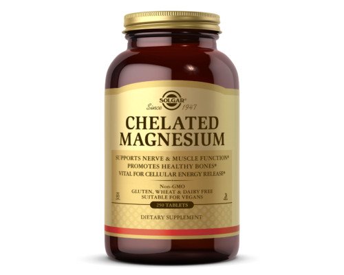 Chelated Magnesium - 250 tabs
