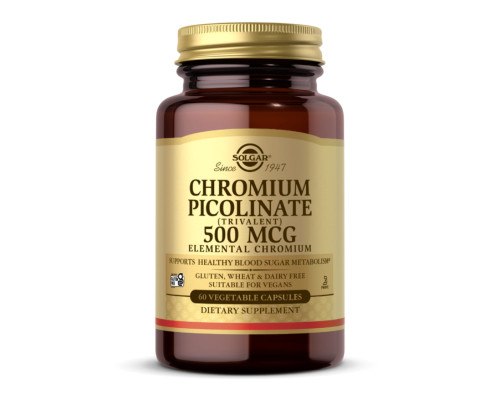 Chromium Picolinate 500 mcg - 60 caps