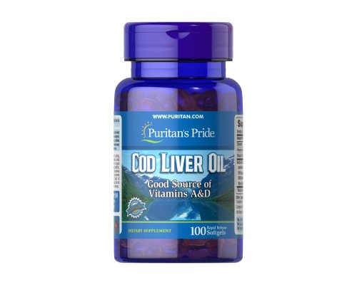 Cod Liver Oil 415 mg - 100 softgels