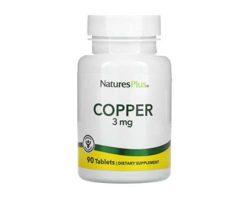 Медь Copper 3 mg - 90 tabs