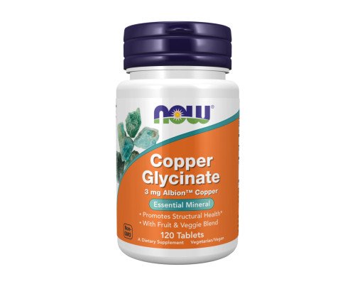 Copper Glycinate 3mg - 120 tabs