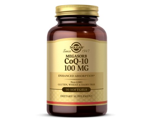 CoQ10 100mg - 90 softgels