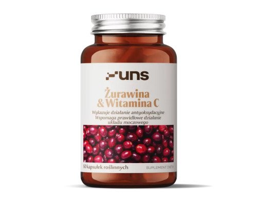 Cranberry Vitamin C - 60 veg caps